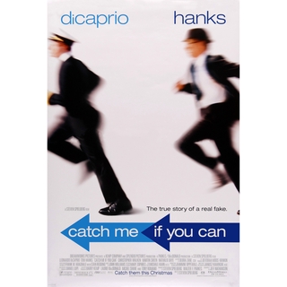 โปสเตอร์หนัง Catch Me If You Can จับให้ได้ถ้านายแน่จริง โปสเตอร์ Poster รูปภาพ ภาพติดผนัง Leonardo DiCaprio Tom Hanks