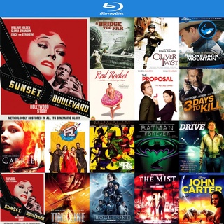 Bluray แผ่นบลูเรย์ Sunset Boulevard (1950) ภาพขาว-ดำ หนังบลูเรย์ ใช้กับ เครื่องเล่นบลูเรย์ blu ray player บูเร blu-ray