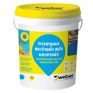 TILE GROUT WEBER COLOR HR WHITE กาวยาแนว เวเบอร์คัลเลอร์ เอช อาร์ สีขาว กาวยาแนว กาวปูกระเบื้อง วัสดุปูพื้นและผนัง TILE