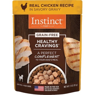 อาหารเปียกสุนัข Instinct Healthy Cravings สูตร Real Chicken ไก่ ขนาด 85 g