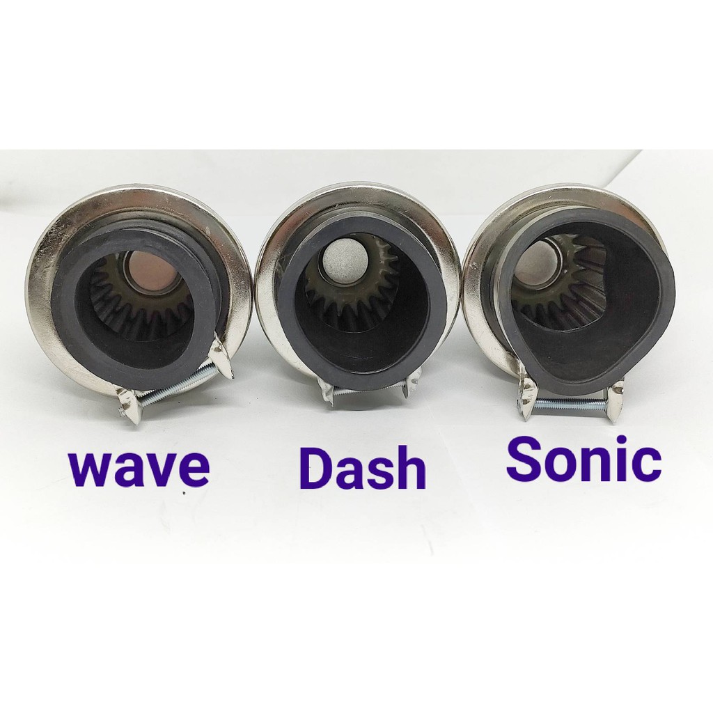 กรองเปลือยสแตนเลส-หัวใหญ่-wave-dash-sonic-โดนน้ำได้