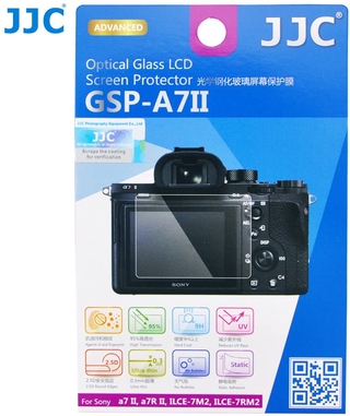 JJC Anti-Scratch กระจกนิรภัยป้องกันหน้าจอสำหรับ Sony ZV-1 ZV1 A7RIV A7RIII A7III A7RII A7SII A7II A9II A9 A7R4 A7R3 A7R2 A7M3 A7M2 A7S2 A9M2 ดิจิตอลกล้อง