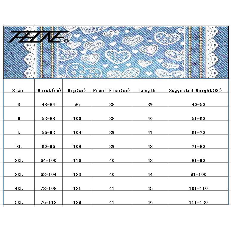 thhone-กางเกงยีนขาสั้น-เอวสูง-ทรงหลวม-ขนาดใหญ่-5xl-สําหรับผู้หญิง