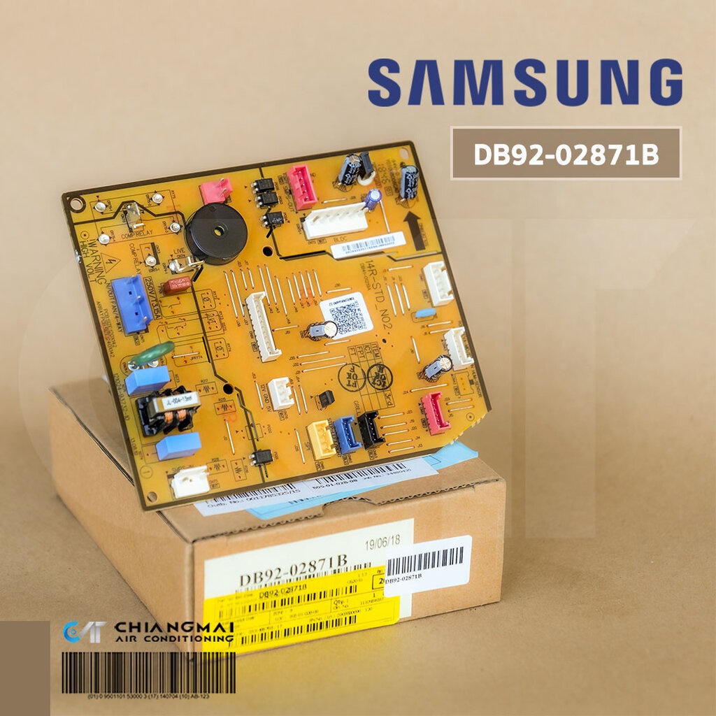 ภาพหน้าปกสินค้าDB92-02871B แผงวงจรแอร์ Samsung แผงบอร์ดแอร์ซัมซุง แผงบอร์ดคอยล์เย็น อะไหล่แอร์ ของแท้ศูนย์