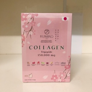 ภาพขนาดย่อของภาพหน้าปกสินค้าคูมิโกะ คอลลาเจน Kumiko Collagen 1 กล่อง บรรจุ 15 ซอง จากร้าน beautifulitem บน Shopee