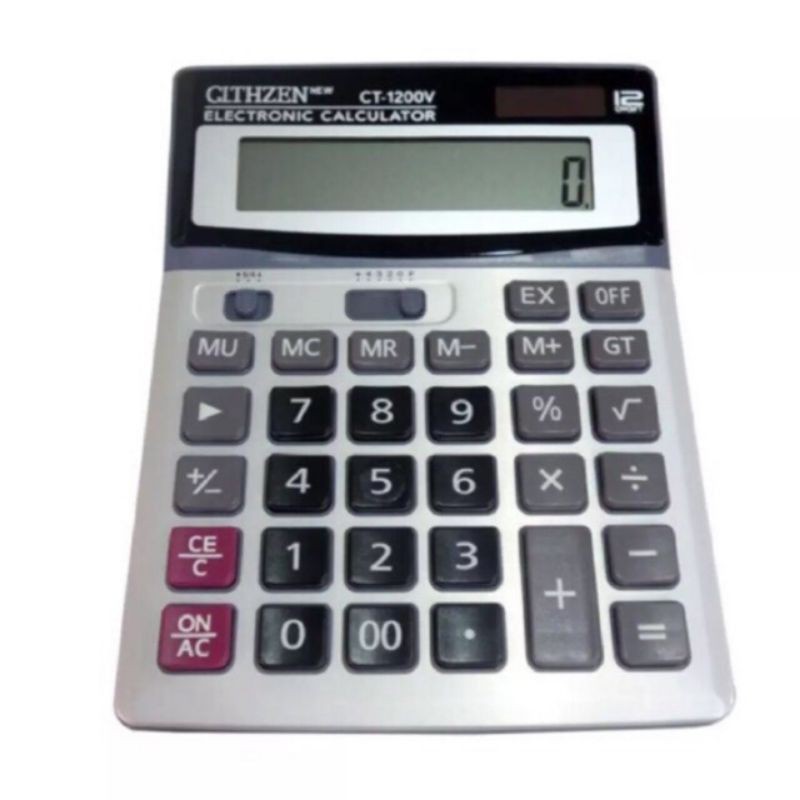 calao-เครี่องคิดเลข-หน้าจอ-12หลัก-ร่น-cl-1200v-05h-rat