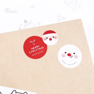 ภาพหน้าปกสินค้า✳︎กดขั้นต่ำ 8 ใบ✳︎ Sticker: Merry x’ mas & HNY 🦌🎄*｡ ที่เกี่ยวข้อง