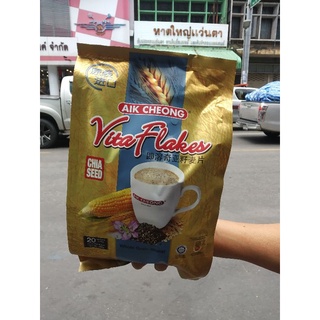 Vita Flakes Ghia Seed ข้าวโอ๊ดชงพร้อมดื่ม ผสมเมล็ดเจีย