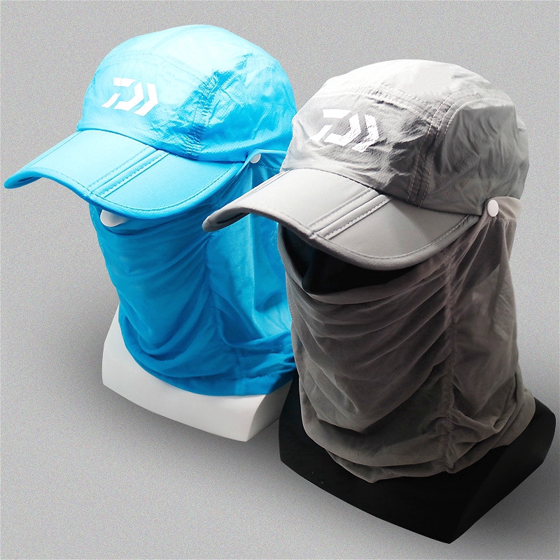 ภาพหน้าปกสินค้าพร้อมส่ง DAIWA หมวกป้องกันรังสียูวีรอบด้าน อเนกประสงค์ ถอดได้ ระบายอากาศได้ สำหรับกลางแจ้ง จากร้าน fish_club.th บน Shopee