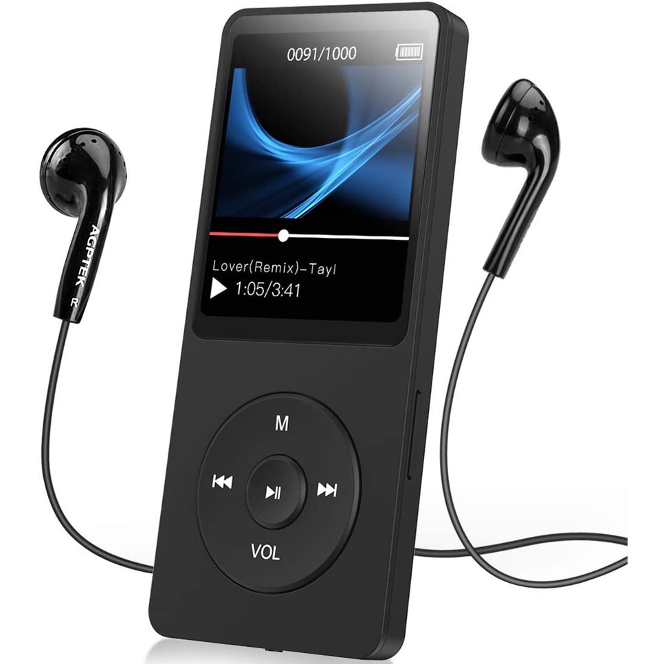 ราคาและรีวิวมินิแบบพกพา MP3 MP4 เครื่องเล่นเพลงเสียง Hi-Fi เครื่องเล่นวิดีโอพร้อมหูฟังบลูทูธบันทึกเสียงวิดีโอภาพยนตร์วิทยุ FM