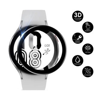ภาพขนาดย่อของภาพหน้าปกสินค้าฟิล์มกันรอยหน้าจอ 3D สําหรับ Samsung Galaxy Watch 4 40 มม. 44 มม. จากร้าน tongjia.th บน Shopee