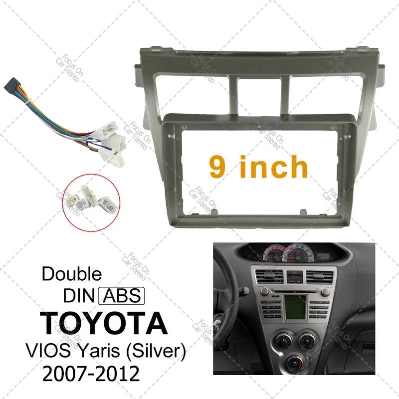 จัดส่งฟรี-หน้ากากวิทยุ-2-din-toyota-vios-yaris-2004-2017-มีให้เลือกหลากหลายรุ่นปีด้านใน-เครื่องเสียงรถ