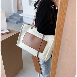 (Preorder) Korea Vintage Canvas Tote