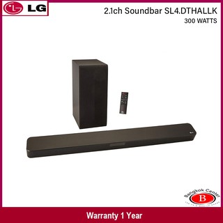 LG Soundbar SL4.DTHALLK (2.1ch 300Watts)
