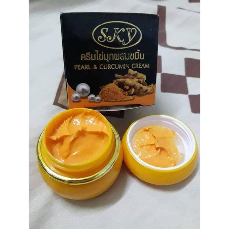 ครีมไข่มุกผสมขมิ้น-pearl-amp-curcumin-cream-20g-sky-pearl-amp-curcumin-cream-1-โหล