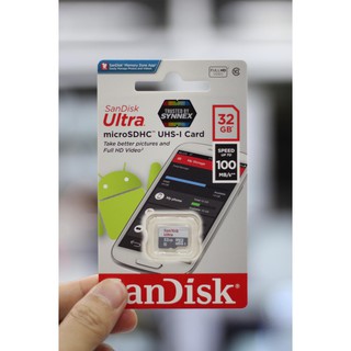 สินค้า ✅เมม 32-64-128GB ยี่ห้อ SANDISK แท้ คลาส10 ใส่กล้องหน้ารถ,กล้องวงจรปิด,โทรศัพท์มือถือ