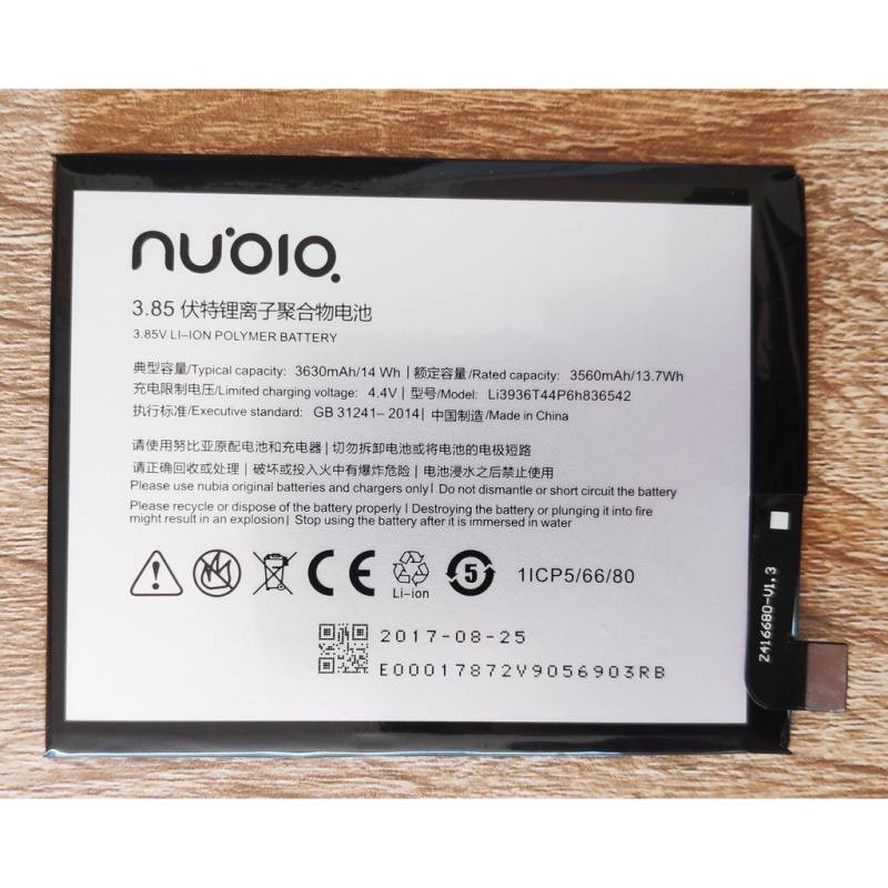 แบตเตอรี่-nubia-m2-nx551j-li3936t44p6h836542-3630mah-zte-nubia-nubia-m2-nubia-m2-dual-sim-nubia-m2-dual-sim-td-lte