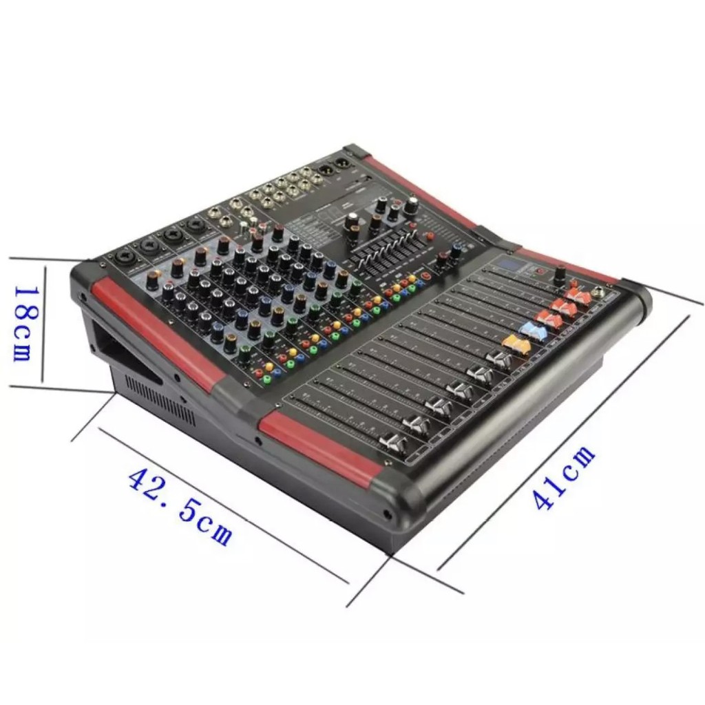 เพาเวอร์มิกเซอร์-มิกเซอร์-power-mixer-เครื่องเสียง-ขยายเสียง-8ch-power-mixer-8-channel-รุ่น-gb-8d