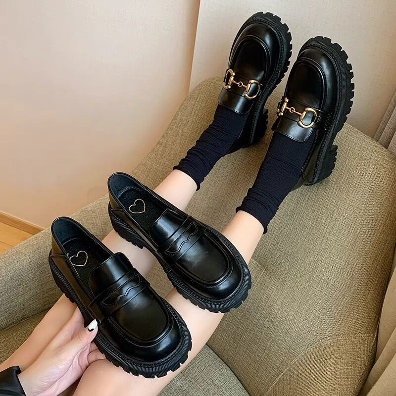 hot-sale-thick-sole-slip-on-small-leather-shoes-womens-2022-new-black-patent-leather-retro-shoes