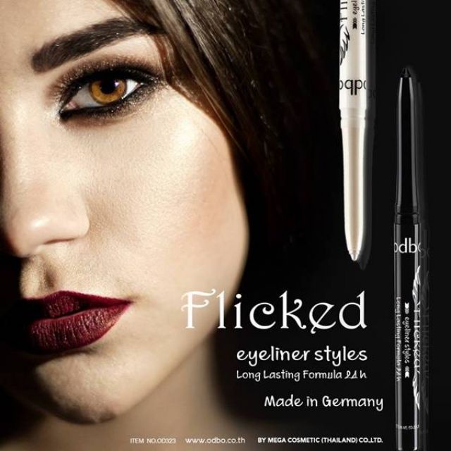 od323-odbo-flicked-eyeliner-styles-โอดีบีโอ-ฟลิค-อายไลเนอร์-สไตล์