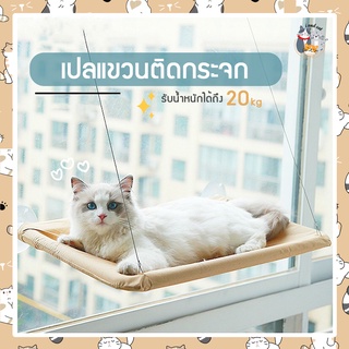 ภาพหน้าปกสินค้าI&CAT เปลแแมวติดกระจก เปลแมว ขนาด 55*35*2.5 เซนติเมตร  ที่นอนแมว ที่พักตากอากาศสำหรับน้องแมว ที่เกี่ยวข้อง