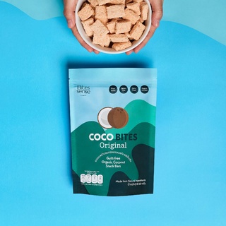 ภาพหน้าปกสินค้าBitessense Coco Bites Coconut Snack Bars 60g.  (ไบทส์เซนส์ โคโค่ ไบทส์ ขนมมะพร้าวอบกรอบแบบแท่ง 60 กรัม) ที่เกี่ยวข้อง