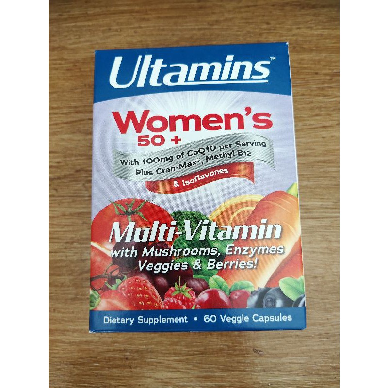 Ultamins Women 50+ วิตามินรวม สำหรับผู้หญิงวัย 50 ขึ้นไป Exp 07/2021 ...
