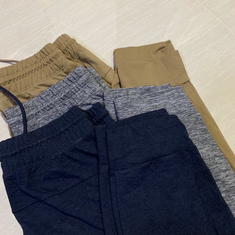 กางกาง-uniqlo-jogger-s-m-xl-ใหม่-กริป-ไม่มีตำหนิ