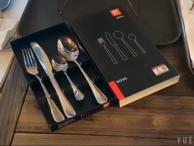 zwilling-nova-ชุดช้อน-ส้อม-มีด-ช้อนกาแฟ-4pcs