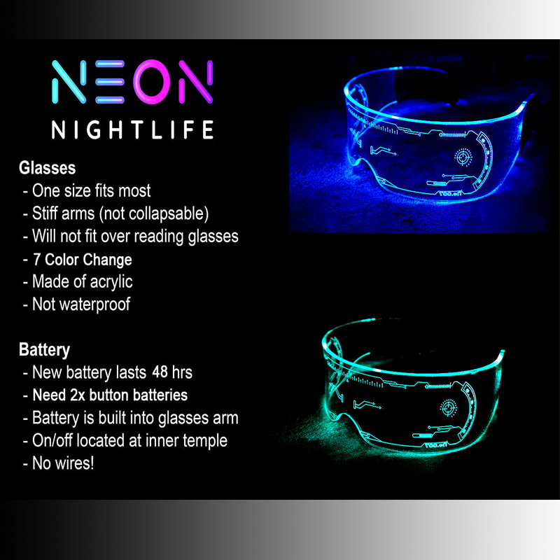 พร้อมส่ง-แว่นตาปาร์ตี้-7-สี-light-up-glasses-แว่นตา-led-เป็นคนที่สว่างที่สุดในงานปาร์ตี้