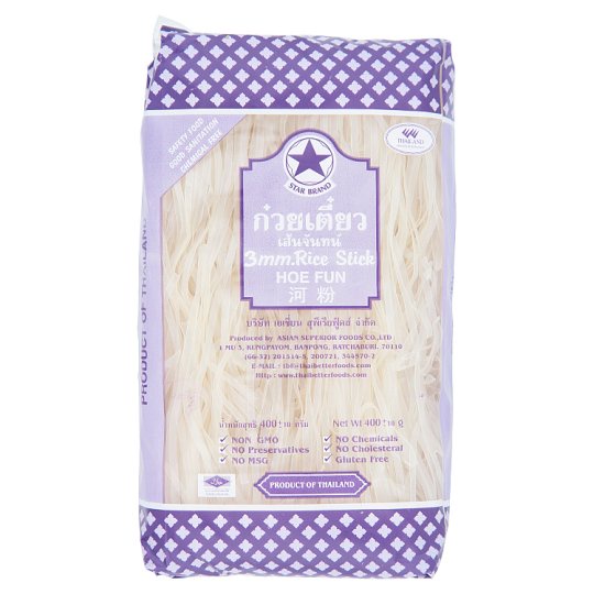 คุ้มสุดๆ ตราดาว ก๋วยเตี๋ยวเส้นจันทน์ 50กรัม Star Brand Rice Stick 50g ...