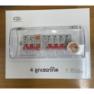 ❤️ส่งทุกวัน❤️ RCCB คอนซูมเมอร์ กันดูด 4 ช่อง 6 ช่อง 8 ช่อง 10 ช่อง พร้อม ลูกย่อย CCS