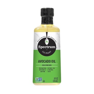 #ส่งฟรี# Spectrum Avocado Oil 236ml. อะโวคาโด ออยล์ เสปกตรัม น้ำมันอะโวคาโด่ ธรรมชาติ 236 มล.