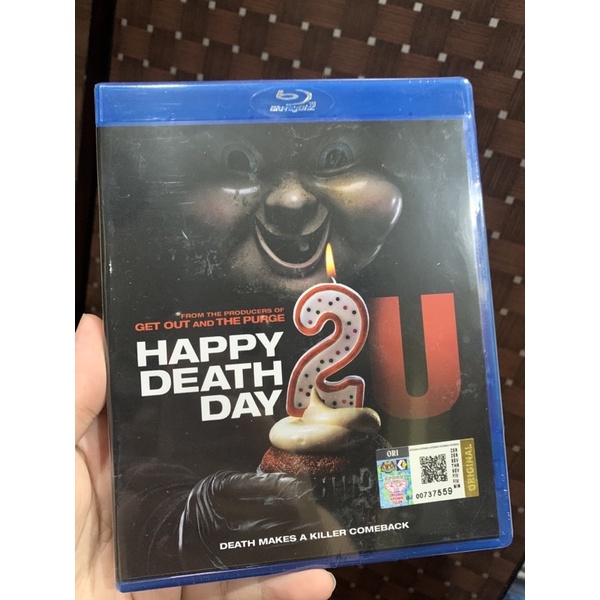 มือ-1-happy-death-day-1-2-blu-ray-แผ่นแท้-สยองขวัญ-รับซื้อ-bluray-แท้