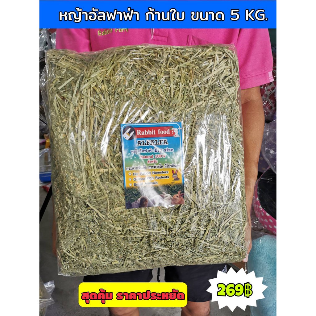 หญ้าอัลฟาฟ่า-แบบก้อนปึก-5-kg-เกรดพรีเมียม-ราคาประหยัด