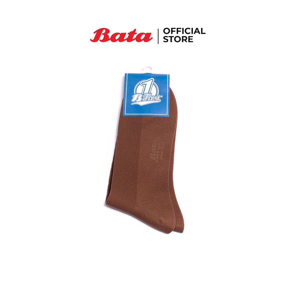 Bata B-First ถุงเท้านักเรียน ข้อสูง อายุ 7 - 9 ปี ผ้าไนล่อน นิ่มใส่สบาย ...