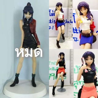 (แท้/มือหนึ่ง/มือสองมีกล่อง) SEGA Shin Seiki Evangelion Katsuragi Misato EX Figure 1/8​ โมเดล​ อีวาน​ คัทสึรางิ​ มิซาโตะ