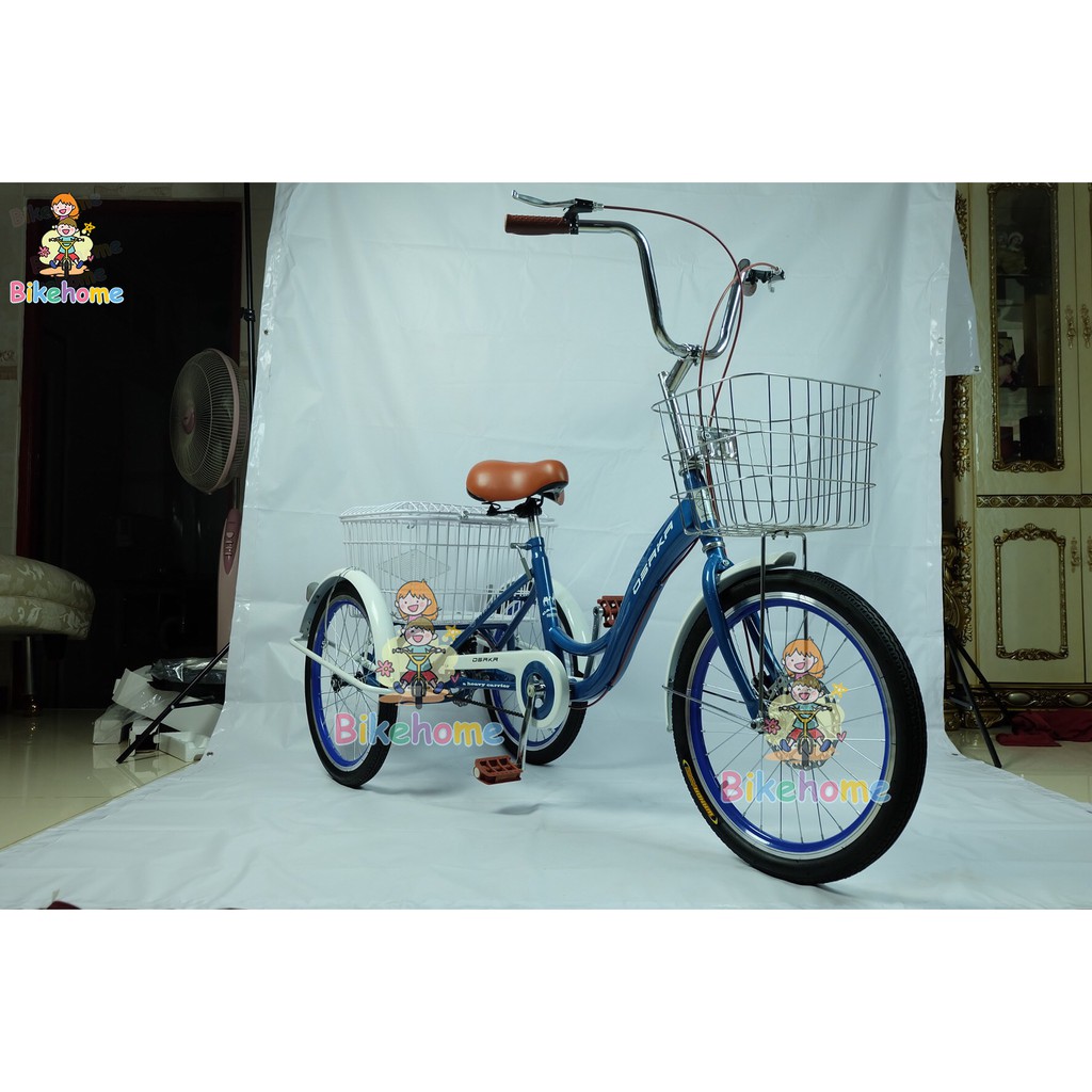 จักรยานสามล้อผู้ใหญ่-ขนาด-20-นิ้ว-สีน้ำเงิน-no-400