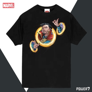 เสื้อยืดผ้าฝ้ายพิมพ์ลายขายดี เสื้อยืดการ์ตูน ลาย มาร์เวล Doctor Strange ลิขสิทธ์แท้ MARVEL COMICS  T-SHIRTS