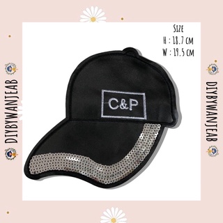 🔥ตัวติดตกแต่งเสื้อผ้า ไม่มีกาว🔥CAP อุปกรณ์เย็บปักถักร้อย อุปกรณ์ตกแต่ง  ติดกระเป๋าผ้า ติดรองเท้า DIY IRONPATCH PATCHES