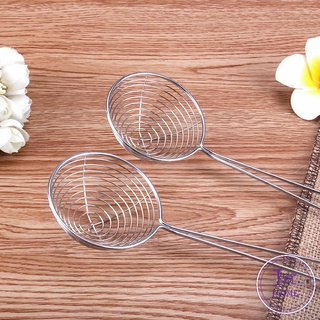 กระชอนมินิ  กระชอนไข่มุก  ด้ามแดง Stainless steel colander