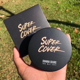 ♥️Sivanna Colors Super Cover Two Way Cake Powder HF201 แป้งสิวันนา♥️