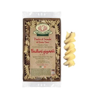 RUSTICHELLA - PASTA CLASSICA FUSILLONI GIGANTI 500G ฟูซิโลนี่ ไจแกนทิ (เส้นพาสต้า)