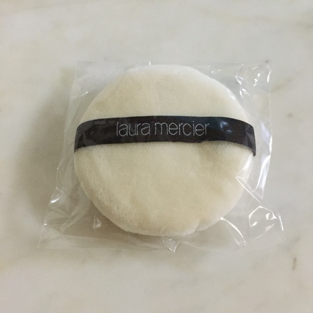 [ของแท้/ของใหม่]Laura Mercier Velour Puff พัฟใหญ่10cm พัฟแป้งฝุ่น พัฟลอ