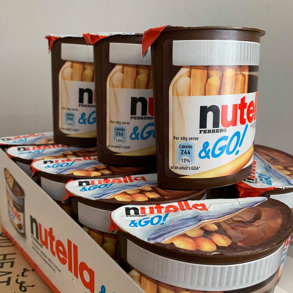 ค่าส่งถูกมาก-nutella-amp-go-นูเทลลา-พร้อมบิสกิตแท่ง-48g-ช็อคโกแลต-สินค้านำเข้า-พร้อมส่ง