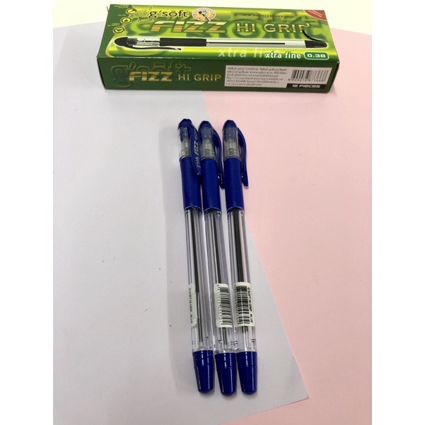 ปากกา-0-38-รุ่น-g-soft-ยี่ห้อ-fizz-สินค้าขายดี-ปลีก-ส่ง