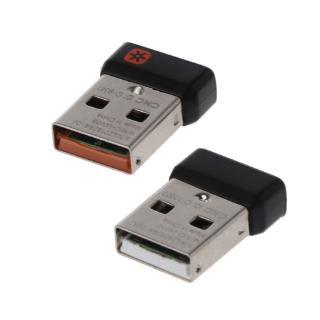 สินค้า อะแดปเตอร์รับสัญญาณไร้สาย Unifying แบบ USB สำหรับเมาส์และแป้นพิมพ์ Logitech