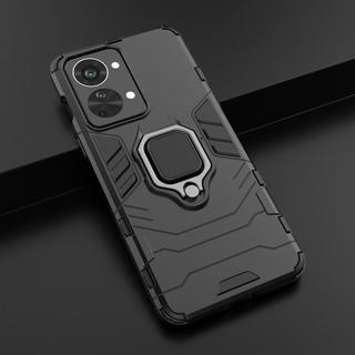 Oneplus Nord 2T 5G กันกระแทก แหวนนิ้ว ที่ใส่ แข็ง PC เคสโทรศัพท์ เกราะ