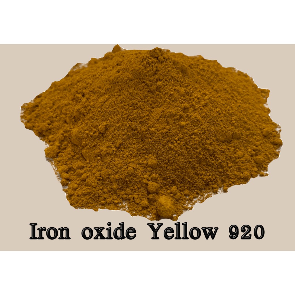 สีฝุ่นสีเหลือง-สีผง-iron-oxide-yellow-313-yellow-920-ขนาด-500กรัม-1kg