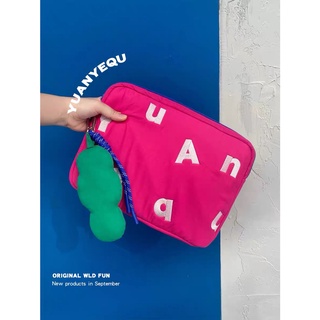 สินค้า (ส่งฟรี)Yuanyequ pocket laptop  pouch  กระเป๋าใส่ไอแพด กระเป๋าใส่โน้ตบุ๊คสีชมพู